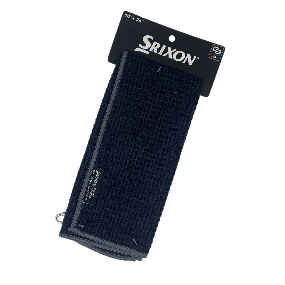 Srixon Golf Microfiber Bag Towel Black - Maple Hill Golf